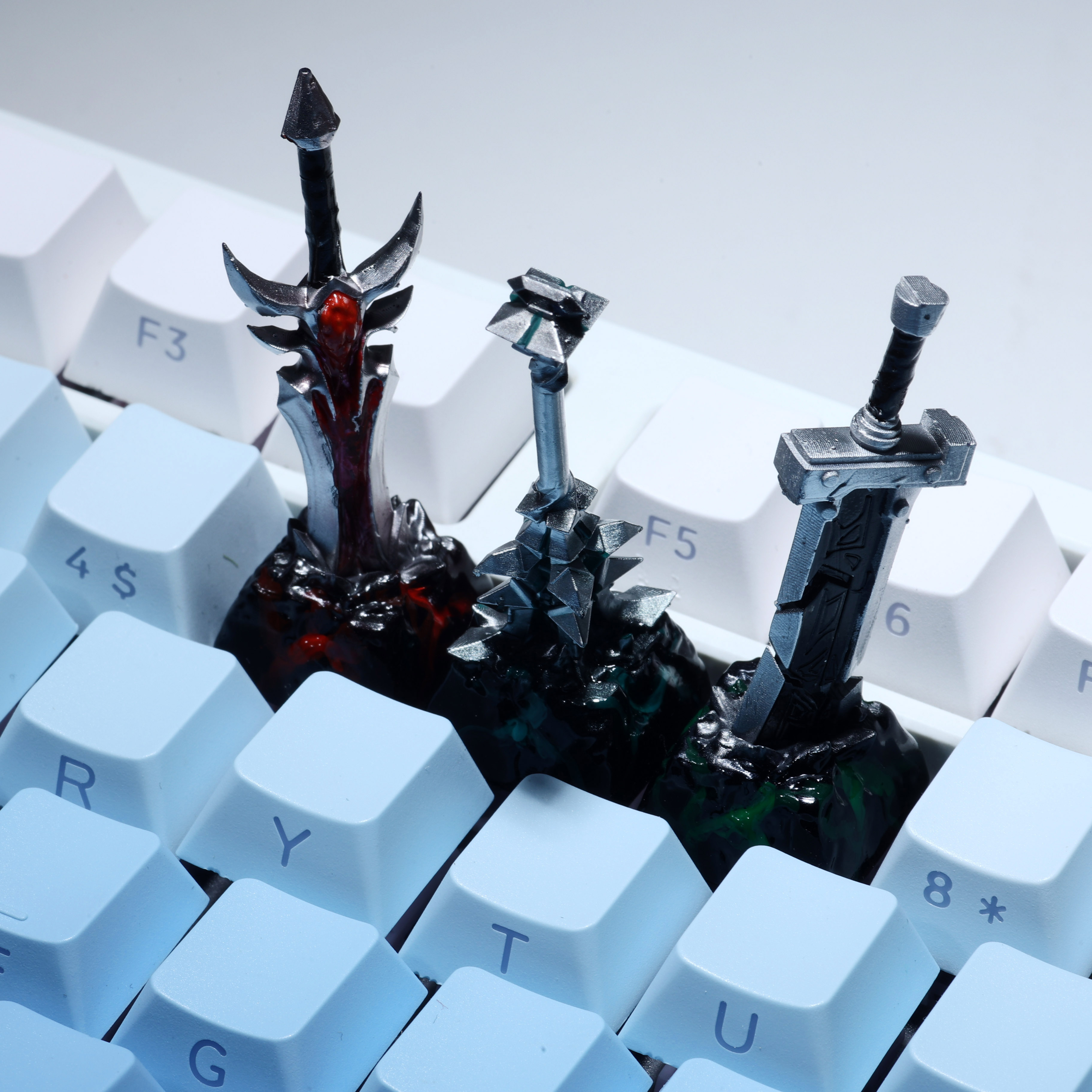 League of Legends Sword Keycap Set Axonkit