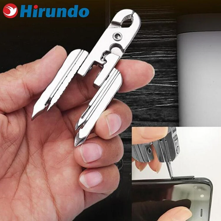 Hirundo 15-in-1 Stainless Steel EDC Multitool | 168DEAL