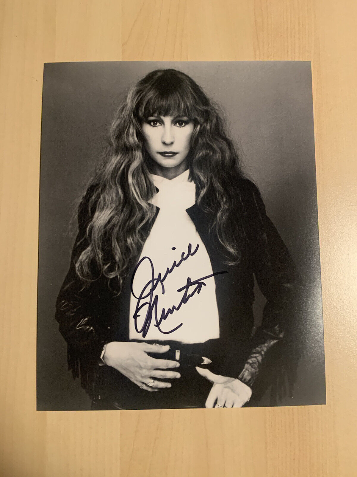 JUICE NEWTON HAND SIGNED 8x10 Photo Poster painting AUTOGRAPHED SINGER COUNTRY POP MUSICIAN COA