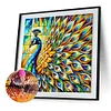 Diamond Painting-DIY Crystal Rhinestone Peacock