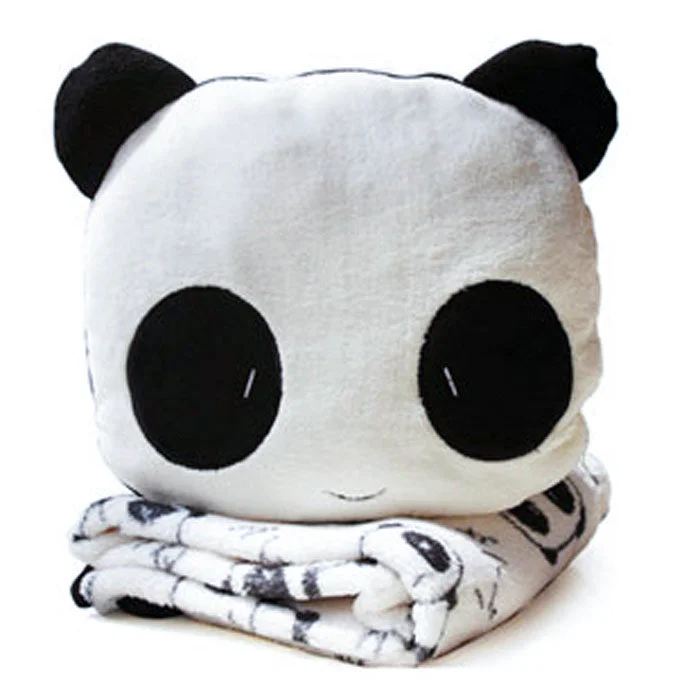 Panda Pillow Quilt 2 In 1 Lunch Break Quilt