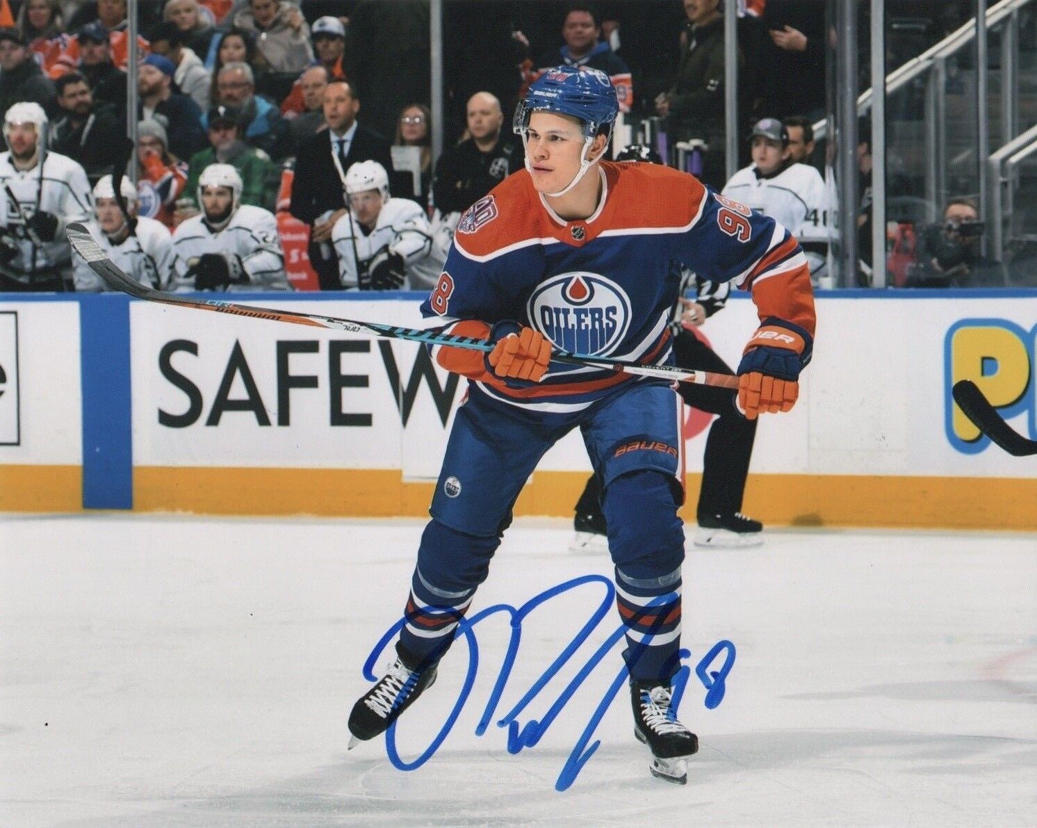 Edmonton Oilers Jesse Puljujarvi Autographed Signed 8x10 Photo Poster painting COA #4