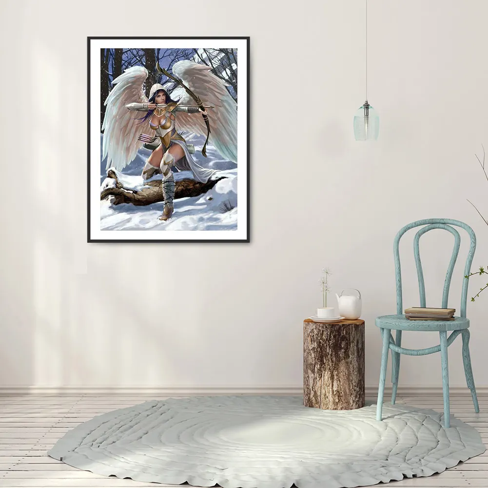 Full Round Diamond Painting 40*50cm - Archery Goddess