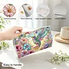 (25cm)Hummingbird PU DIY Diamond Painting Tissue Box for Beginners Adults Home