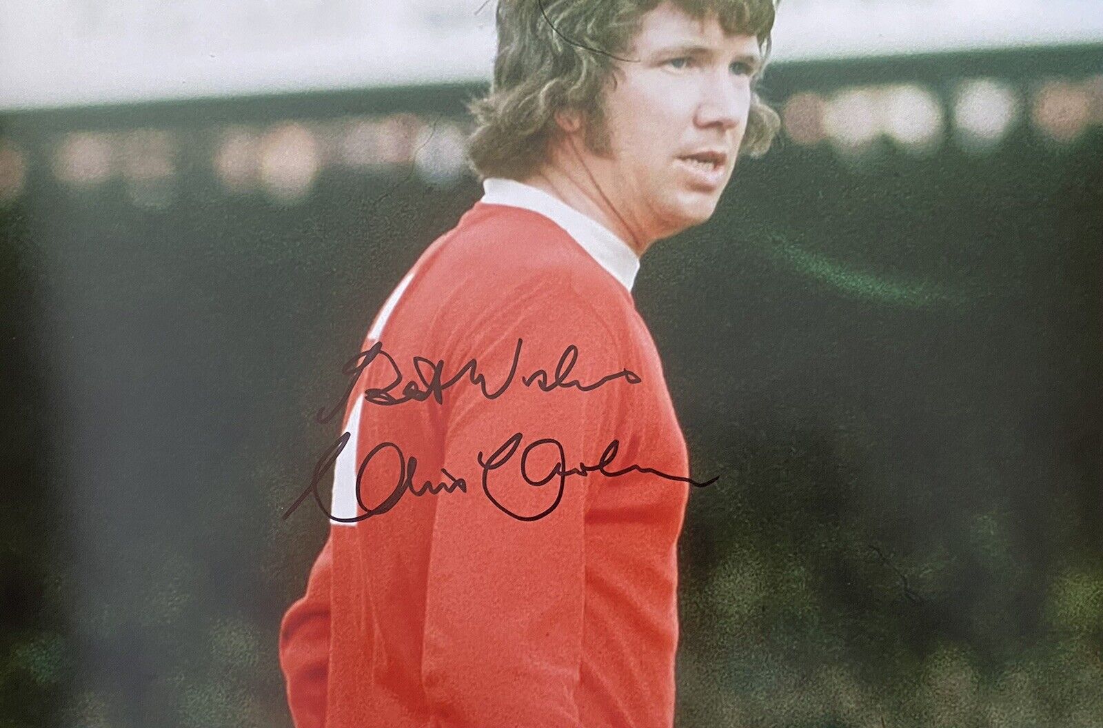 Chris Lawler Genuine Hand Signed Liverpool 12x8 Photo Poster painting 3