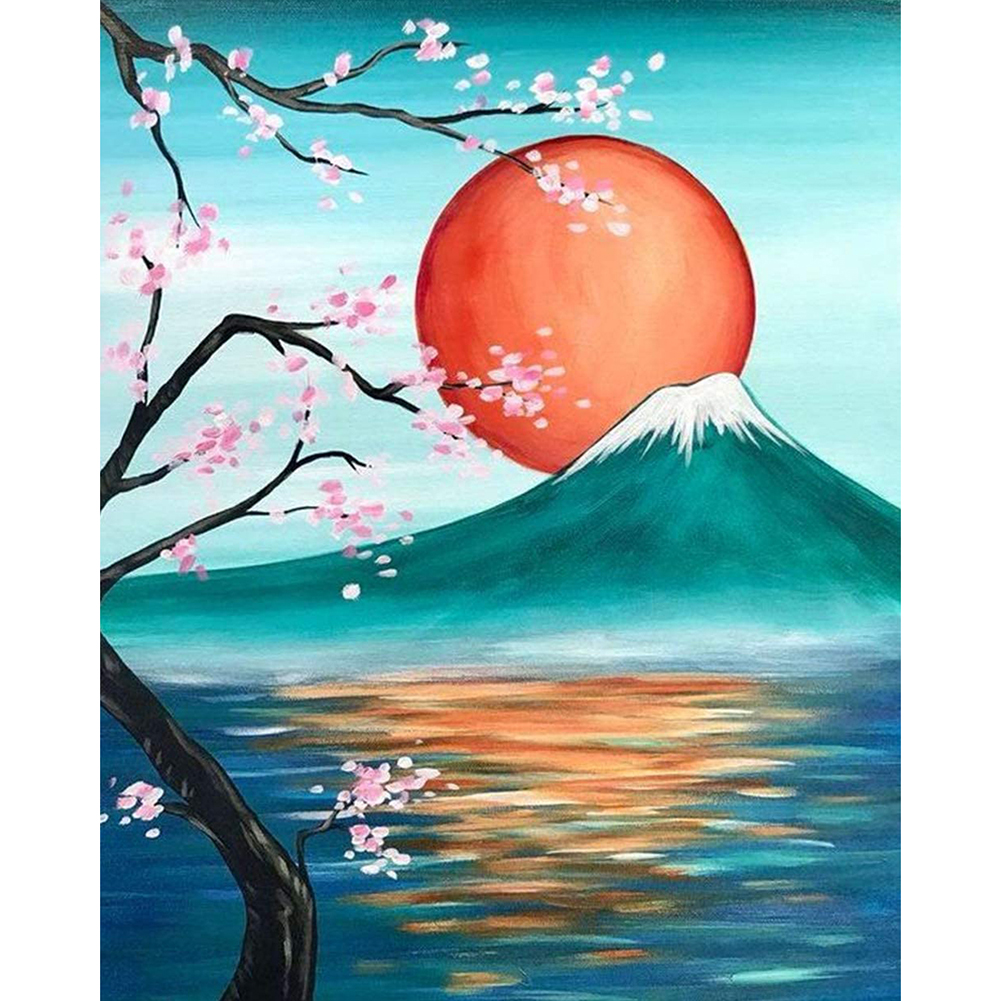 

Mount Fuji - Round Drill Diamond Painting - 30*40CM, 501 Original