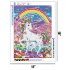White Horse Rainbow  | Full Round Diamond Painting Kits