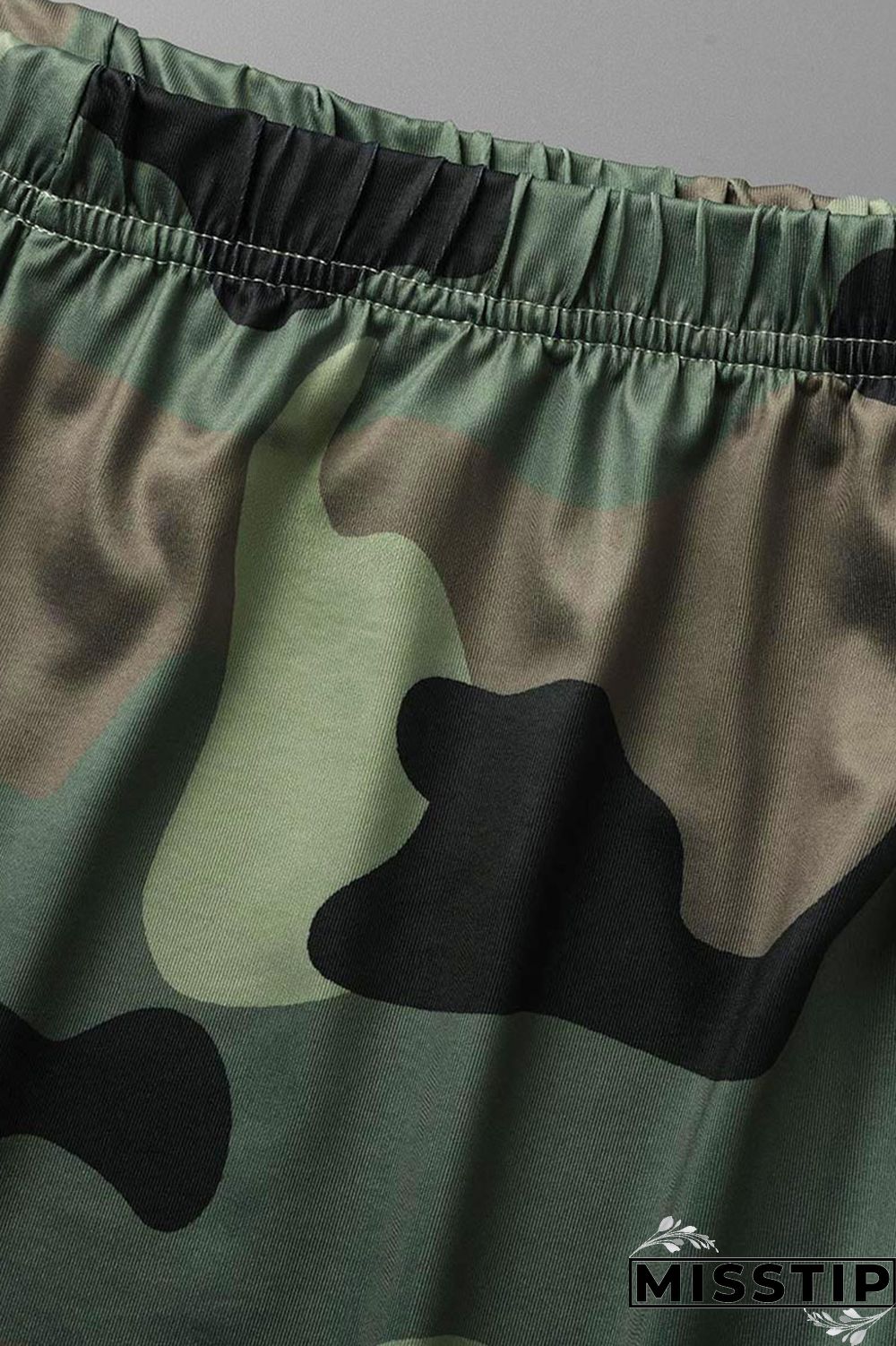 Black White Casual Street Print Tassel Patchwork O Neck Plus Size Two Pieces