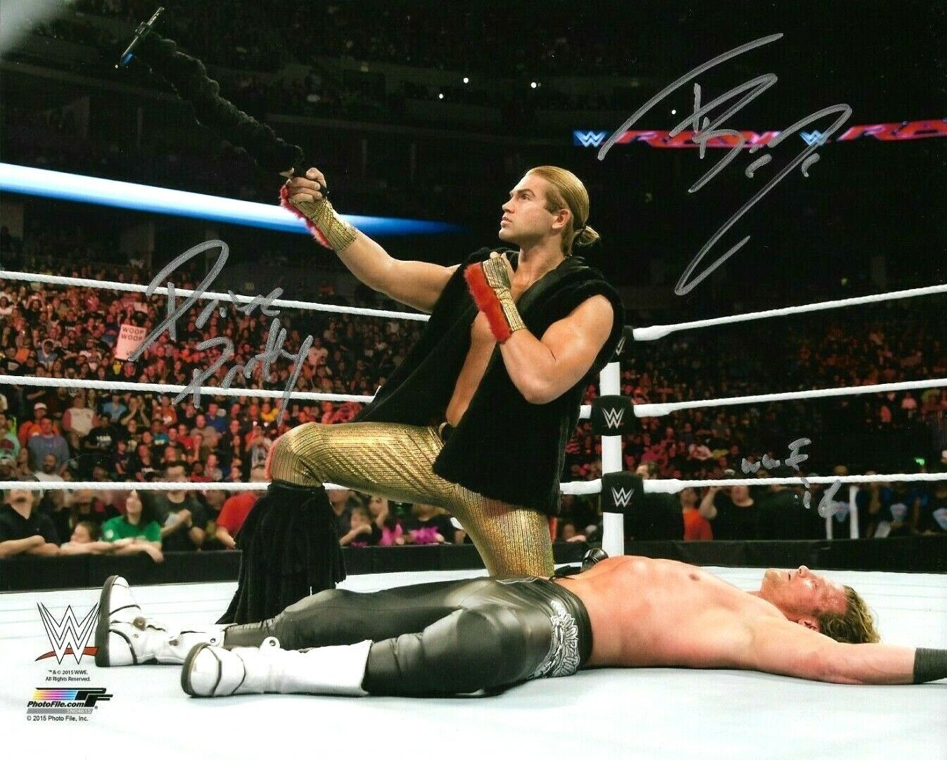 WWE TYLER BREEZE HAND SIGNED 8X10 Photo Poster paintingFILE Photo Poster painting WITH PROOF AND COA 2