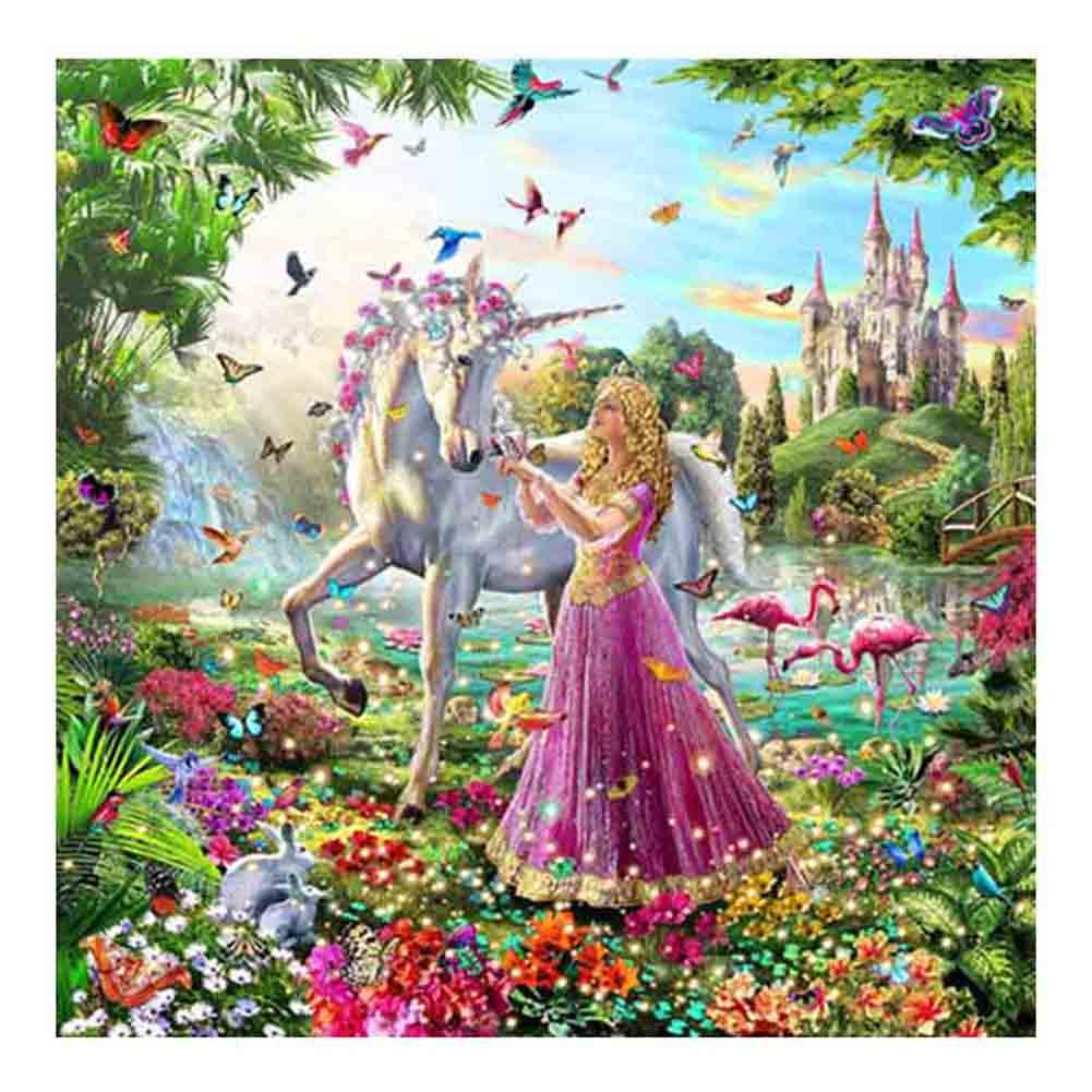 

30*30CM - Colorful World - Round Drill Diamond Painting, 501 Original