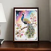 Diamond Painting-DIY Special Shaped Drill Pearl Painting Peacock(30x40cm)