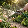 Garden Hose to Mini Power Washer Adapter Stainless Steel Leak-Proof Adapter 3/4 GHT to 1/4 Quick Connector for Car Wash & Outdoor Cleaning