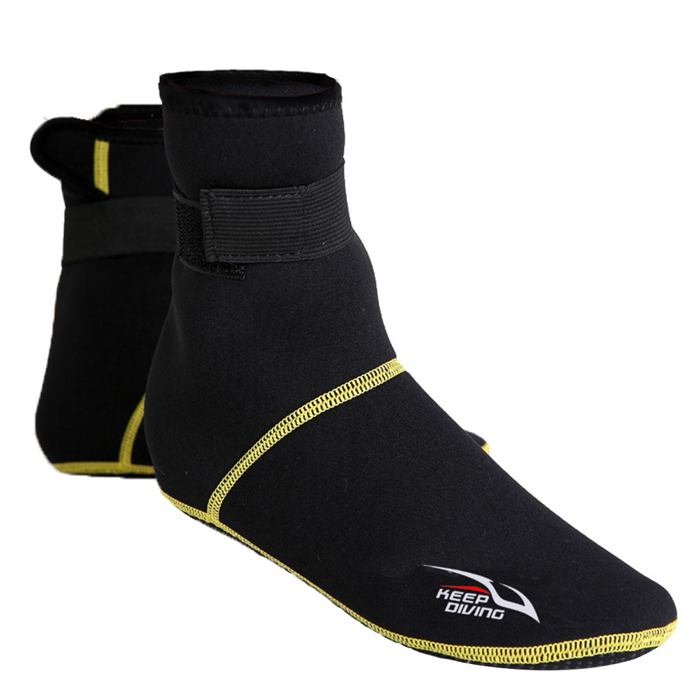 

Outdoor Diving Winter Swimming Snorkeling Socks 3mm Thermal Floor Socks, Xl, 501 Original