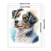Australian Shepherd Dog-11CT Stamped Cross Stitch 40*50cm/15.75*19.69in