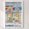 Winter Story -14CT Stamped Cross Stitch Kit(34*50cm)