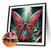 >SALE<5D DIY Partial Special Shaped Drill Diamond Painting Kit Butterfly Decor 30x30cm
