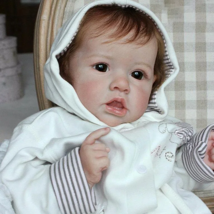  20" Reborn Baby Mädchen Vivian , Realistische Lebensechte Handgemachte Puppe Geschenk - RSDP-Rebornbabypuppen-Rebornbabypuppen.de®