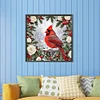 Cardinal En Couronne-Drille AB Ronde Peinture Diamant-45*45CM