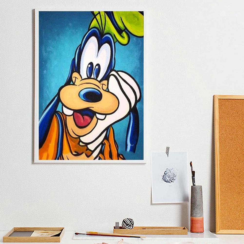 Full Round Diamond Painting Goofy