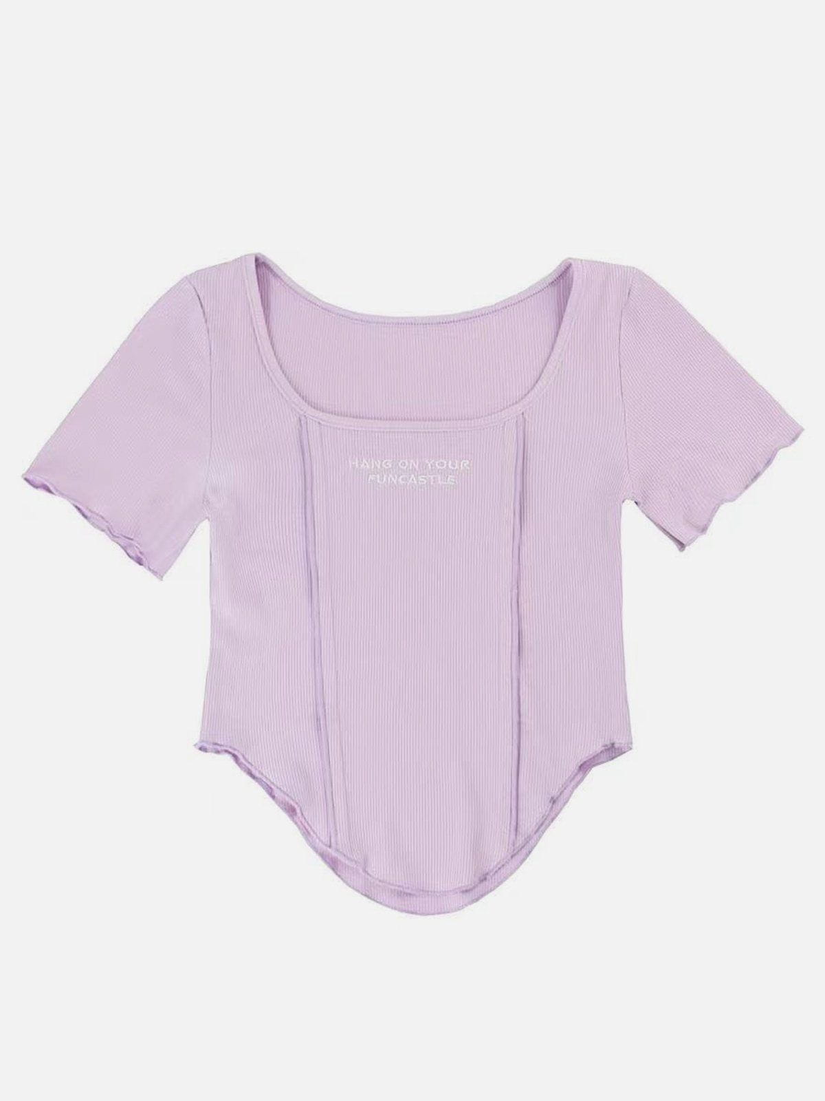 Aelfric Eden "Hang On Your Funcastle" Knit Tee