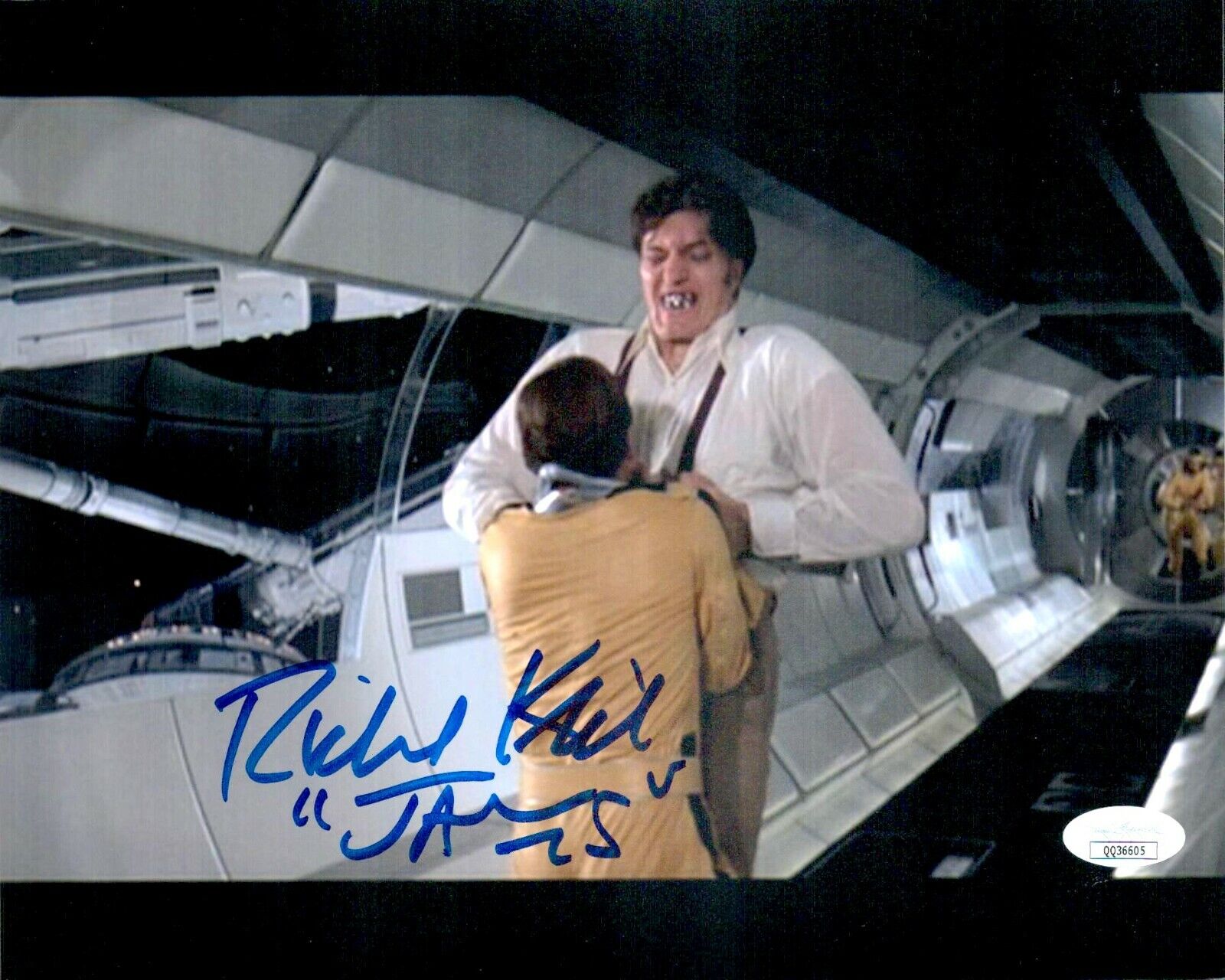 RICHARD KIEL Signed 8x10 Photo Poster painting JAWS JAMES BOND Autograph JSA COA Cert