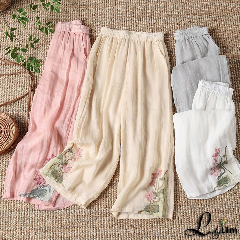 Edgy and breezy Pants