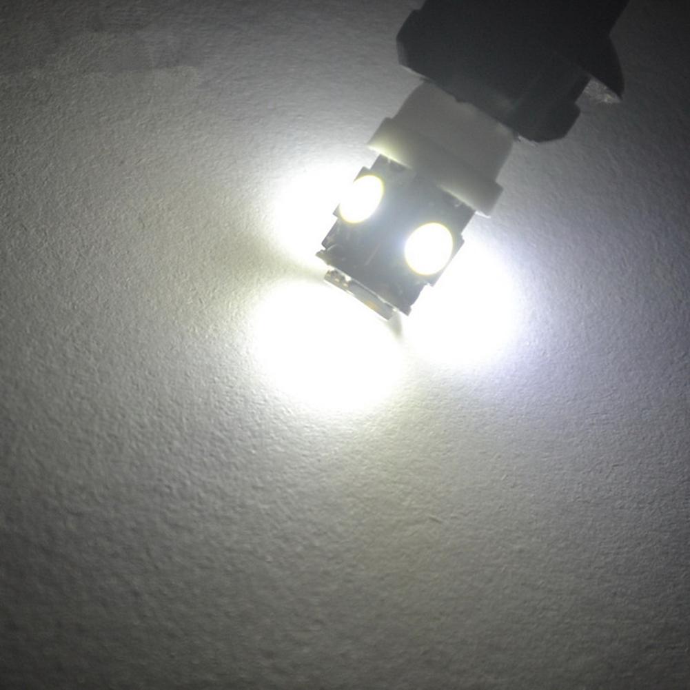 

10Pcs T10 W5W 5SMD LED Bulb 5050 Car Auto Width Indicator Light (White), 501 Original