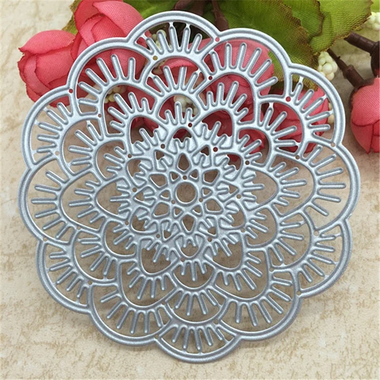 Flower Doily Metal Cutting Dies Stencils for DIY Scrapbooking/photo album Decorative Embossing DIY Paper Cards