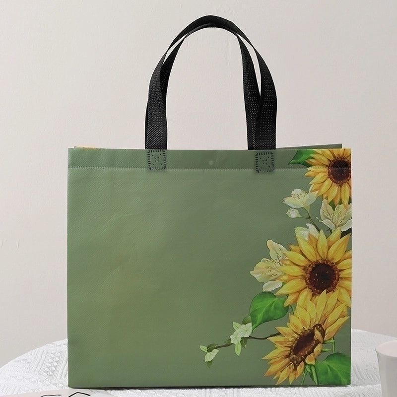 New Internet Celebrity Non-woven Handbag Clothing Shoe Shop Bag Women’s Clothes Gift Shopping Packaging Bag Printed LOGO