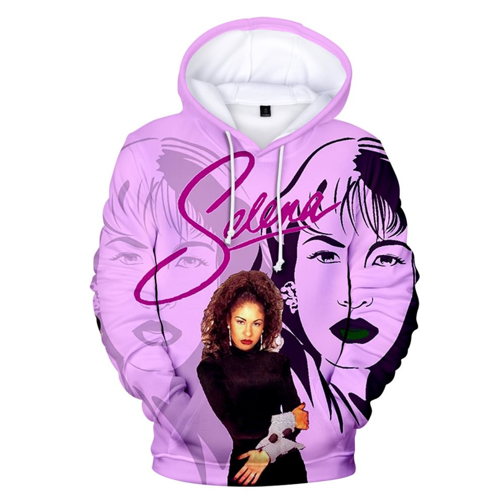 selena purple sweatshirt