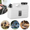 11L Camping Water Jug with Faucet Portable Water Tank for Vehicle Car Camping