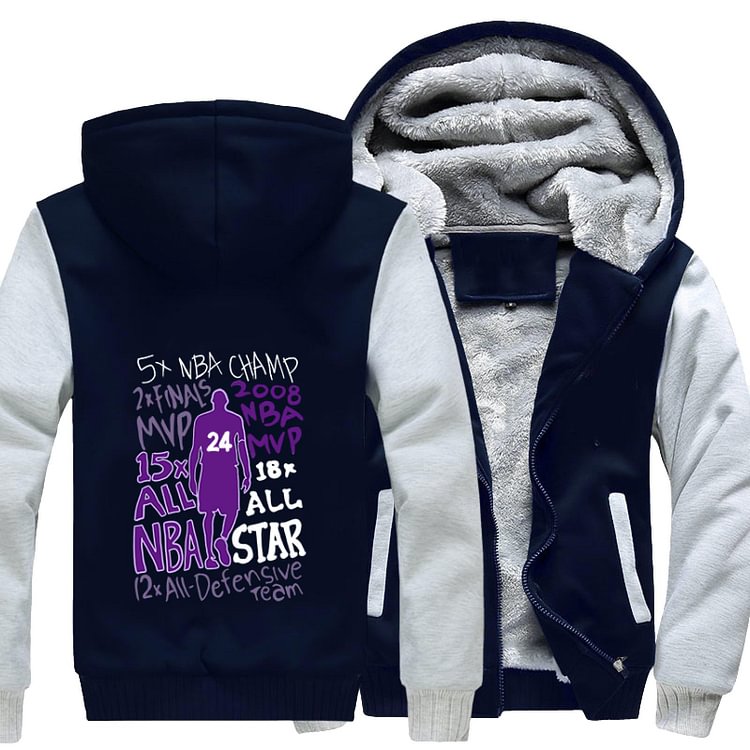 Lakers Kobe Is A Legend, Basketball Fleece Jacket