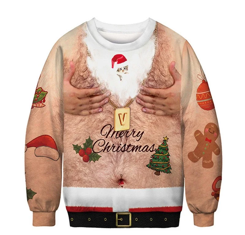 Topless Funny Ugly Sweatshirt