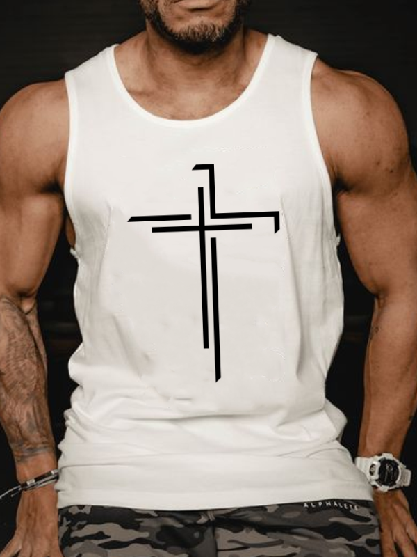 Cross Men's Tank Top