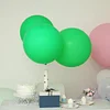 10 Pack | 18" Matte Pastel Green Helium or Air Latex Party Balloons