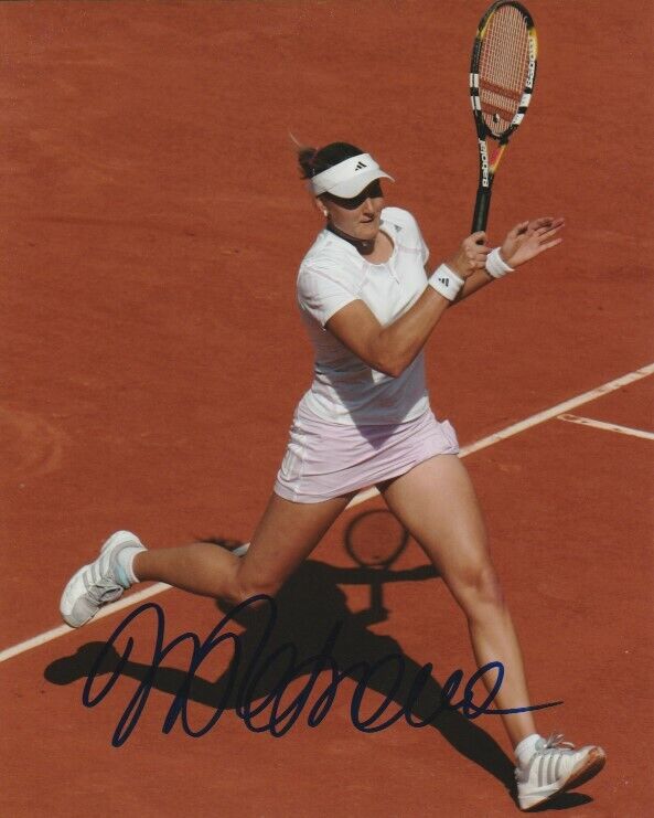 SEXY NADIA PETROVA SIGNED WTA TENNIS 8x10 Photo Poster painting #4 RUSSIA Autograph