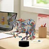 Diamond Painting Horse Night Light Lamp For Furniture Decoration