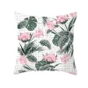 Green Plants Printed Home Living Creative Sofa Cushion Pillow Cover