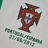 2012 Retro Long Sleeve Portugal Away Football Shirt topjersey