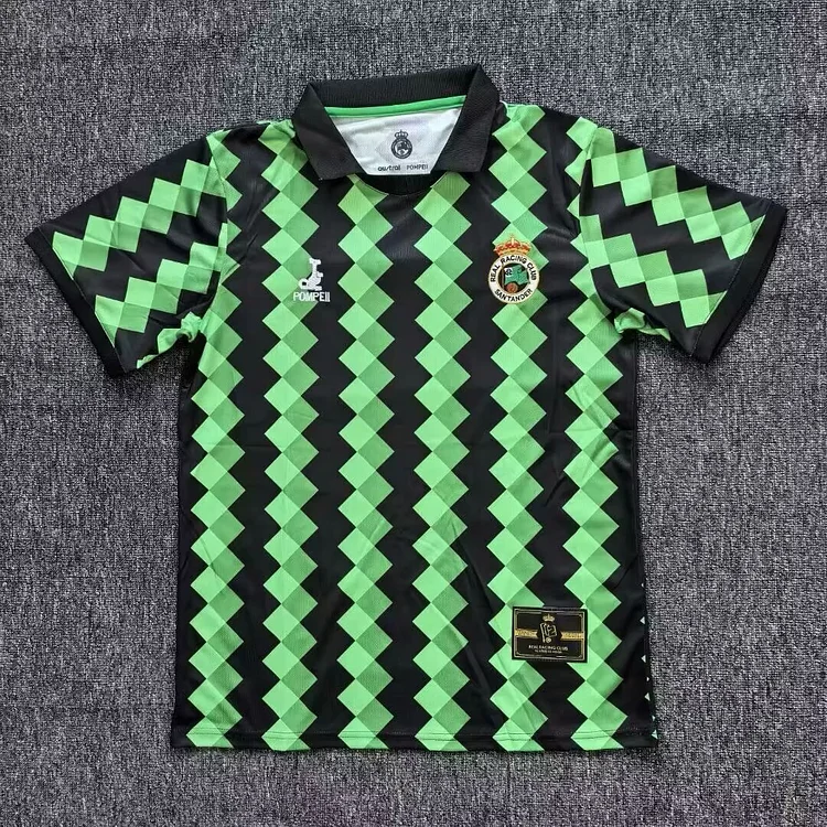 2025-26-Santander Bank 112th Anniversary Black and Green - Jersey - Fan Edition