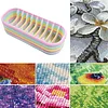 uk.everydayedeals 12-Compartment Gradient Color Diamond Bead Storage Organizer Box