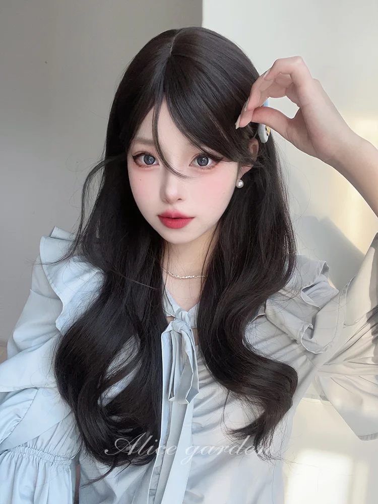 Snow White Chocolate Brown Lolita Wig