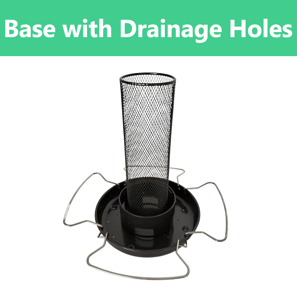 LUJII Metal Base with Drainage Holes