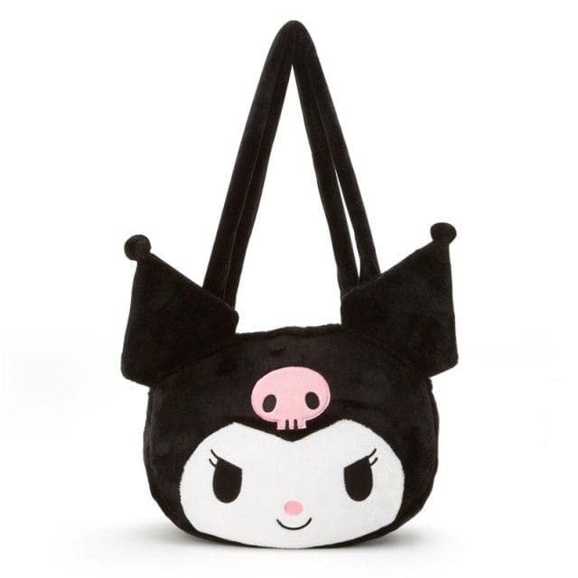 Cute Cartoon Plush Face-Shaped Shoulder Bag SP15858