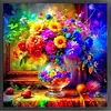 Colorful Flowers-11CT Stamped Cross Stitch 45*45cm tapestrymarket