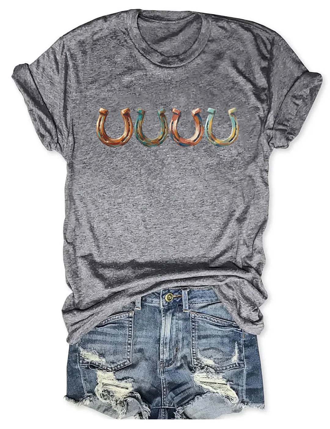 Horseshoe Horse Lover T-shirt