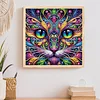 Diamond Painting-DIY Crystal Rhinestone Color Cat