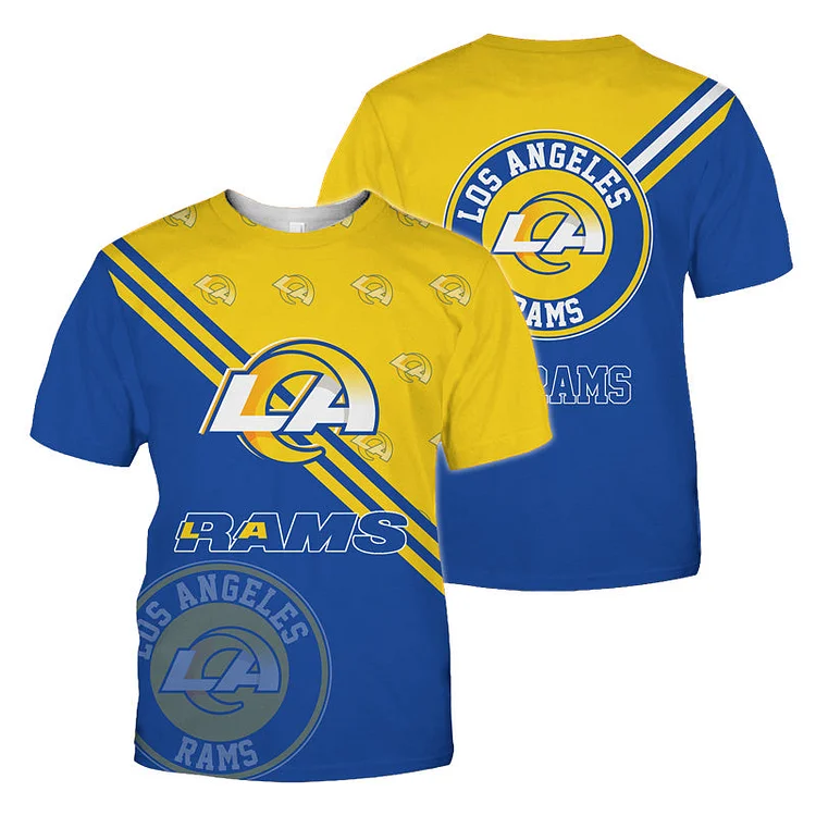Los Angeles Rams All Over Print T-Shirt