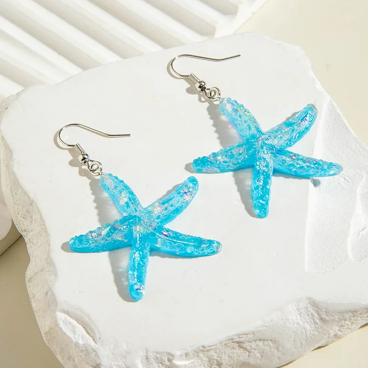 Summer Starfish Earrings