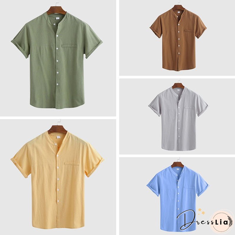 Classic Linen Vacation Shirt